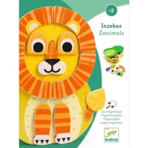 Djeco Spel - Magnetische Inzebox 'Zanimals' (+2)