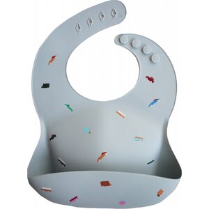 Mushie Silicone bib retro cars
