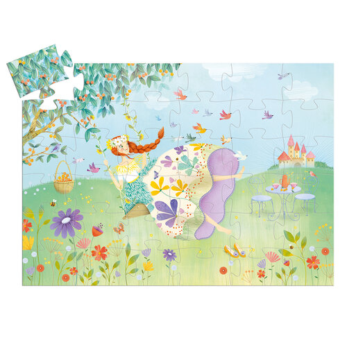 Djeco Puzzel 'Bloemenprinses' 36 st