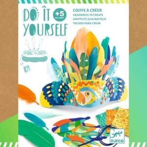 Djeco DIY - Maak je eigen indianenkroon (+5j)