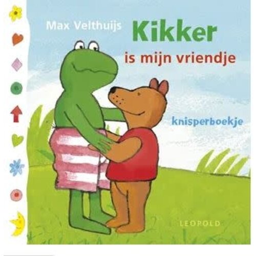 Leopold Knisperboekje kikker is mijn vriendje