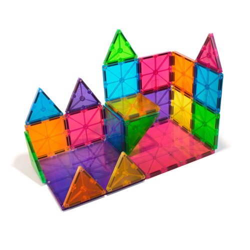Magna-Tiles MAGNA-TILES® Clear Colors 32 Piece Set