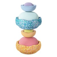 Stapelstein Zomerregenboogset pastel