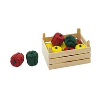 Goki Houten Paprika's in Kist, 10dlg