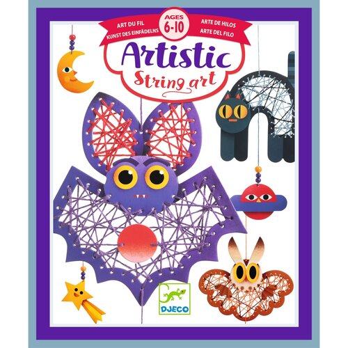 Djeco Artistic String Art - De Nacht Djeco Artistic String Art - De Nacht