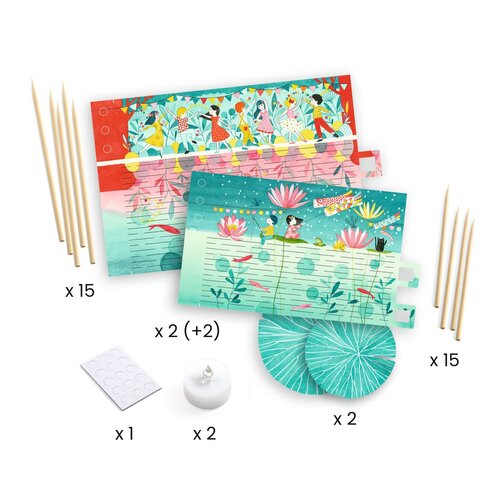Djeco DIY  - Windlicht maken 'vuurvliegjesdans' (+7j)