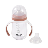 Evolutieve 2-in 1 drinkbeker terracotta