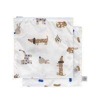 Snack Bag 2 pcs Little Mateys royal blue
