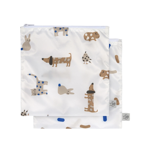 Lassig Snack Bag 2 pcs Little Mateys royal blue