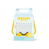 Sensory play cup yellow