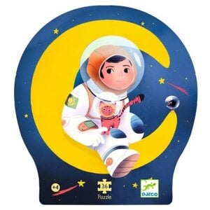 Djeco Djeco - Puzzel astronaut op de maan - 36 st