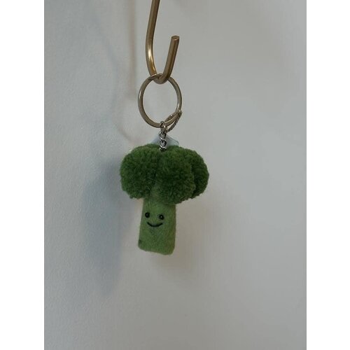 vilten sleutelhanger broccoli