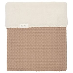 Koeka Wiegdeken Wafel/teddy Oslo caffe