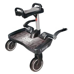 Lascal Lascal buggyboard maxi + zitje - black