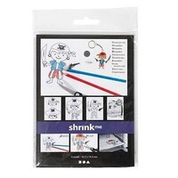 Vellen Krimpfolie met Motieven Piraten, 10st.