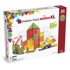 Magna-Tiles MAGNA-TILES® Builder XL 50 Piece Set