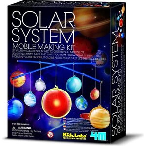 4m Kidzlabs - Zonnestelselmobiel Bouwset