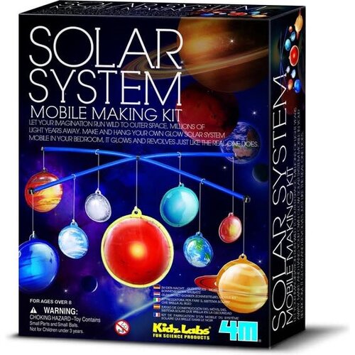 4m Kidzlabs - Zonnestelselmobiel Bouwset