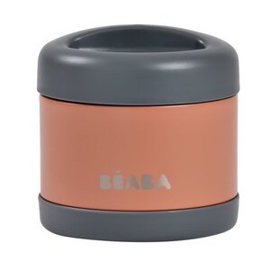 Béaba Thermo-portie 500 ml mineral grey/terracotta