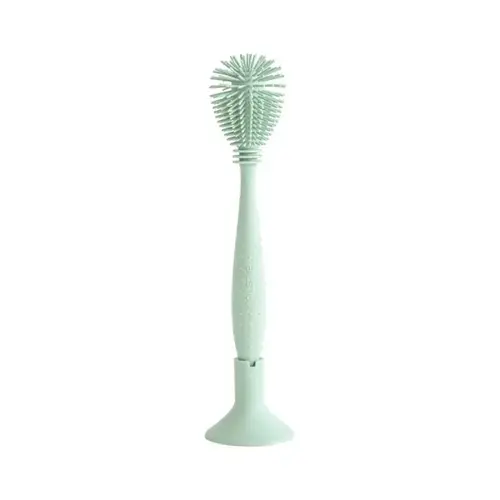 Mushie SILICONE BABY BOTTLE BRUSH Cambridge Blue Mushie SILICONE BABY BOTTLE BRUSH Cambridge Blue