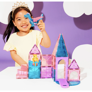 Magna-Tiles MAGNA-TILES® CASTLE DLX + microMAGS - 25 piece