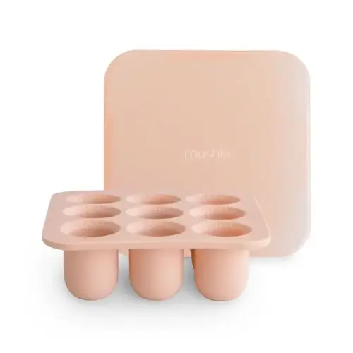 Mushie BABY FOOD FREEZER TRAY - Blush Mushie BABY FOOD FREEZER TRAY - Blush