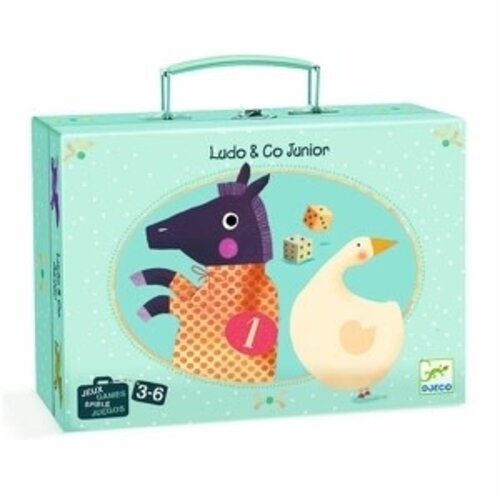 Djeco Ludo en Co Junior ganzenspel