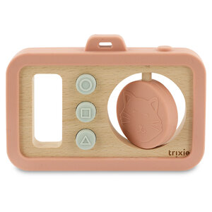 Trixie Houten baby camera met siliconen - Mrs. Cat Trixie Houten baby camera met siliconen - Mrs. Cat