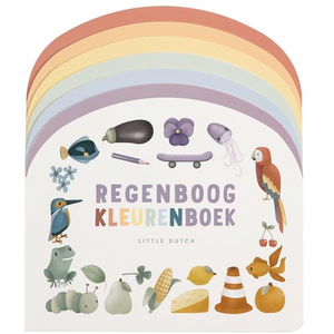 Little Dutch Regenboog kleurenboek