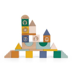 Trixie Wooden block city - 31pcs Trixie Wooden block city - 31pcs