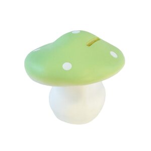 Heico Spaarpot paddenstoel 14x12 cm groen