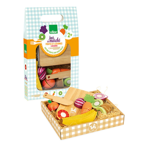 Vilac Vilac - Marktdag groenten en fruit om te snijden