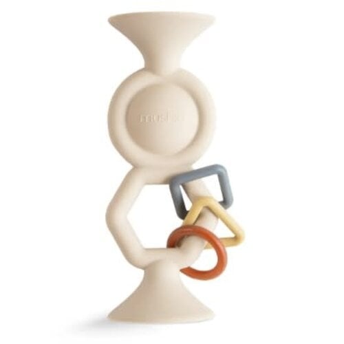 Mushie HEXAPOP SUCTION TOY - Shifting Sand
