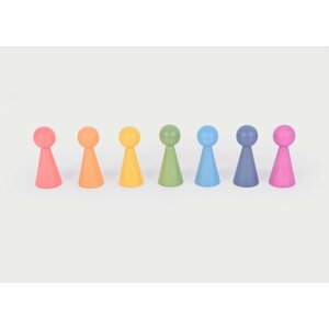 Tickit Tickit Regenboog Houten Figuren