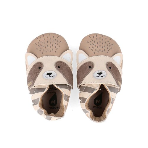 Bobux Bobux - Soft Soles Rickie Pearl/Beige S Bobux Bobux - Soft Soles Rickie Pearl/Beige S