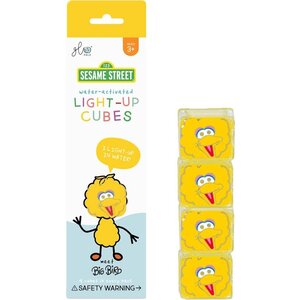glopals Glopals light up cubes - 4stuks Big Bird sesamstraat