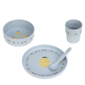 Lassig Dish Set PP/Cellulose Little Happy fruits Lemon