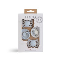 FRIGG - BABY'S FIRST PACIFIER PACK - POWDER BLUE NIGHT