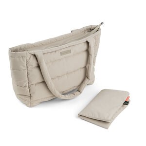 Done By Deer Done by Deer - Quilted changing tote bag Sand
