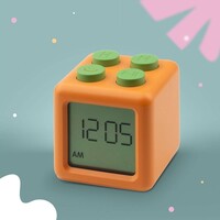 ALARM CLOCK - Block orange