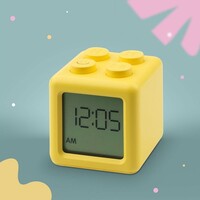ALARM CLOCK - Block yellow