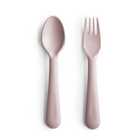 Mushie - fork & spoon blush