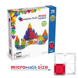 Magna-Tiles MAGNA-TILES® Micro Mags 70 Piece Set