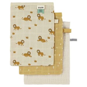 Trixie Tetra washandjes 3-pack mix - Lively Lion