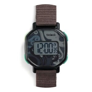 Djeco Digitale horloge 'zwarte octopus' van Djeco Djeco Digitale horloge 'zwarte octopus' van Djeco