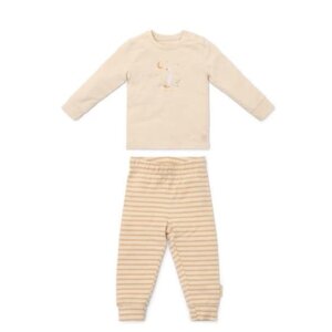 Little Dutch Tweedelige Pyjama Natural Stripes
