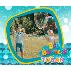 Tuban Tuban - Set – Giant Bubble Wand + Liquid 400 ML