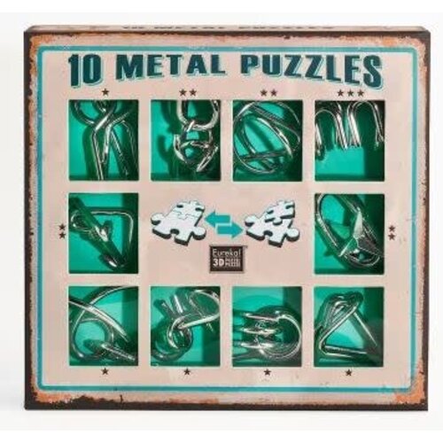 Eureka Breinpuzzelset groen 10st