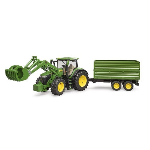 Bruder Bruder John Deere 7R 350 met voorlader en kipwagen
