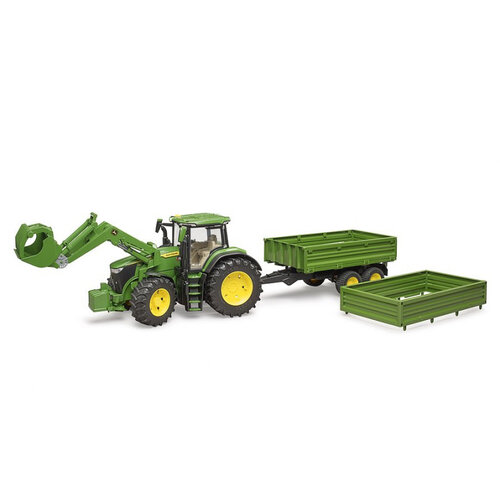 Bruder Bruder John Deere 7R 350 met voorlader en kipwagen